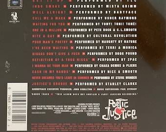 Poetic Justice Soundtrack CD - Etsy