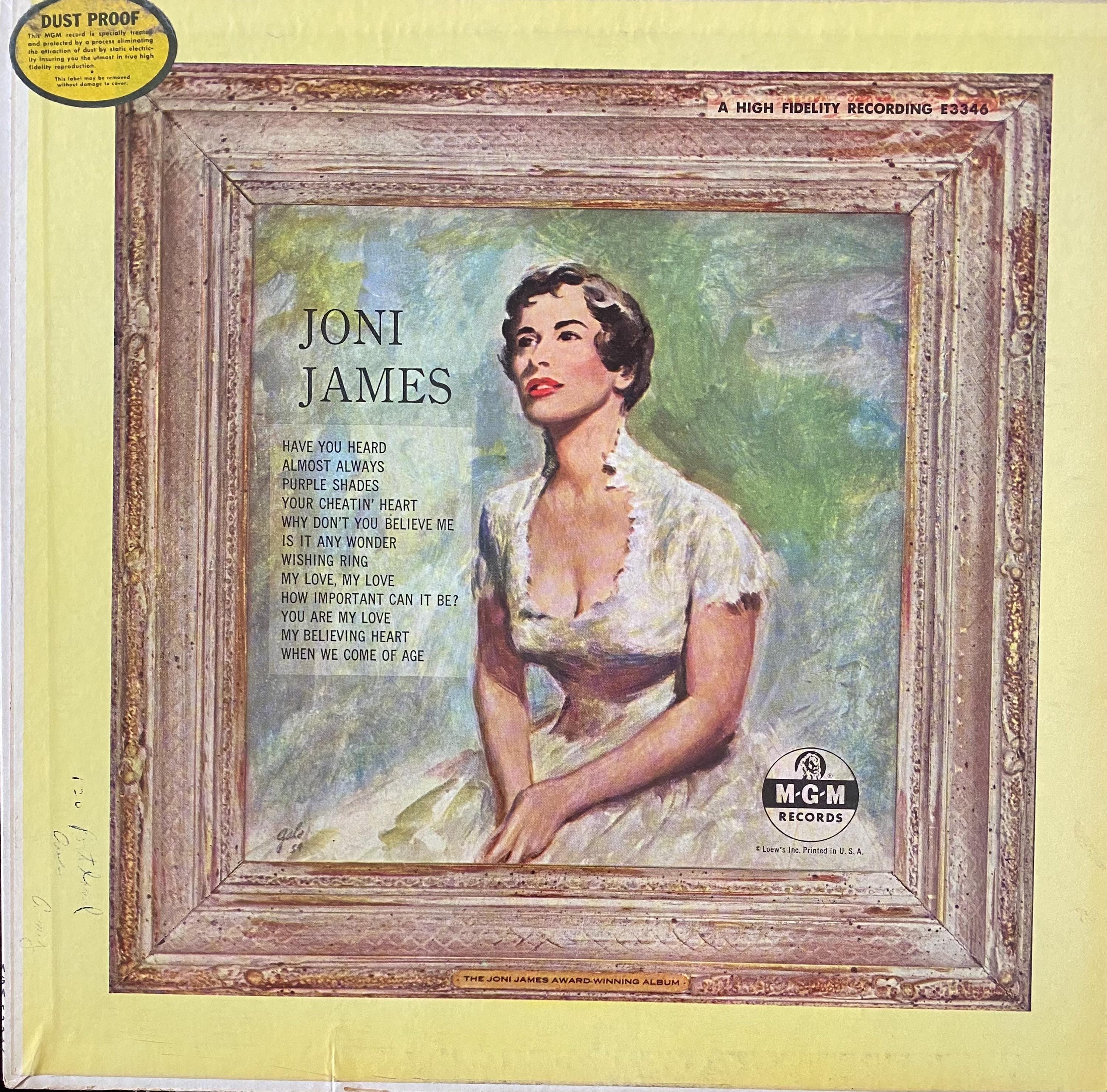 Joni James After Hours record