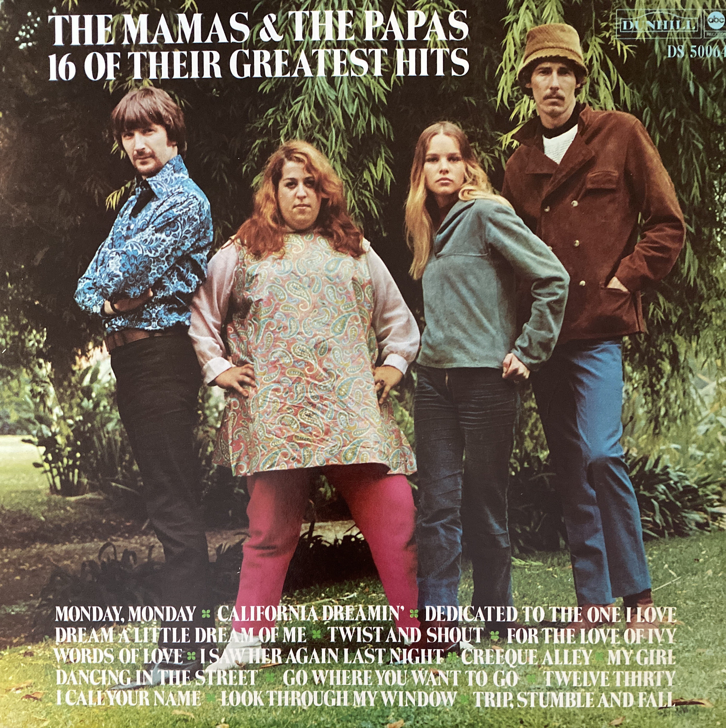 The Mamas and the Papas 16 of Their Greatest Hits LP First Pressing