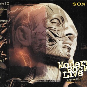 Modern Rock Live rare promo CD