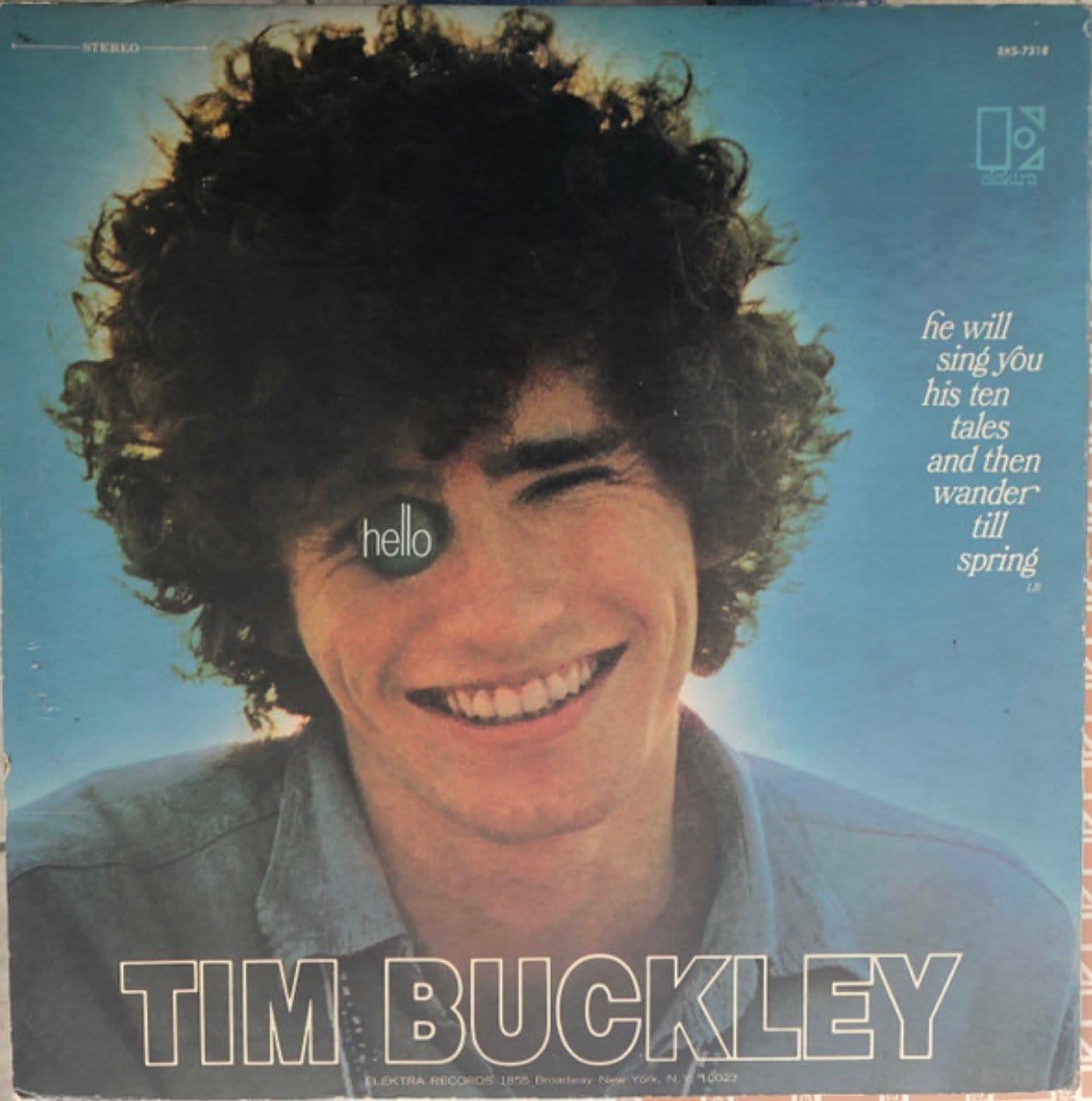 Tim Buckley Goodbye and Hello LP - Etsy