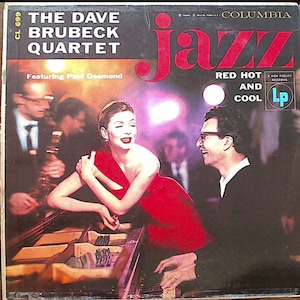 Dave Brubeck Red Hot and Cool LP EARLY PRESSING