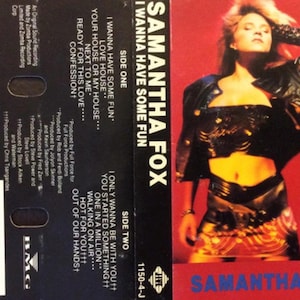 Samantha Fox 80s - Etsy