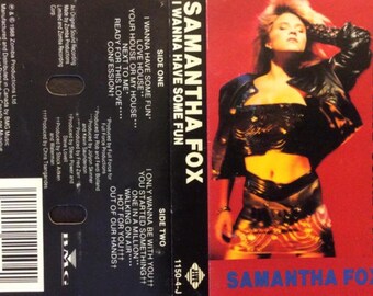Samantha Fox I Wanna Have Some Fun Cassette - Etsy