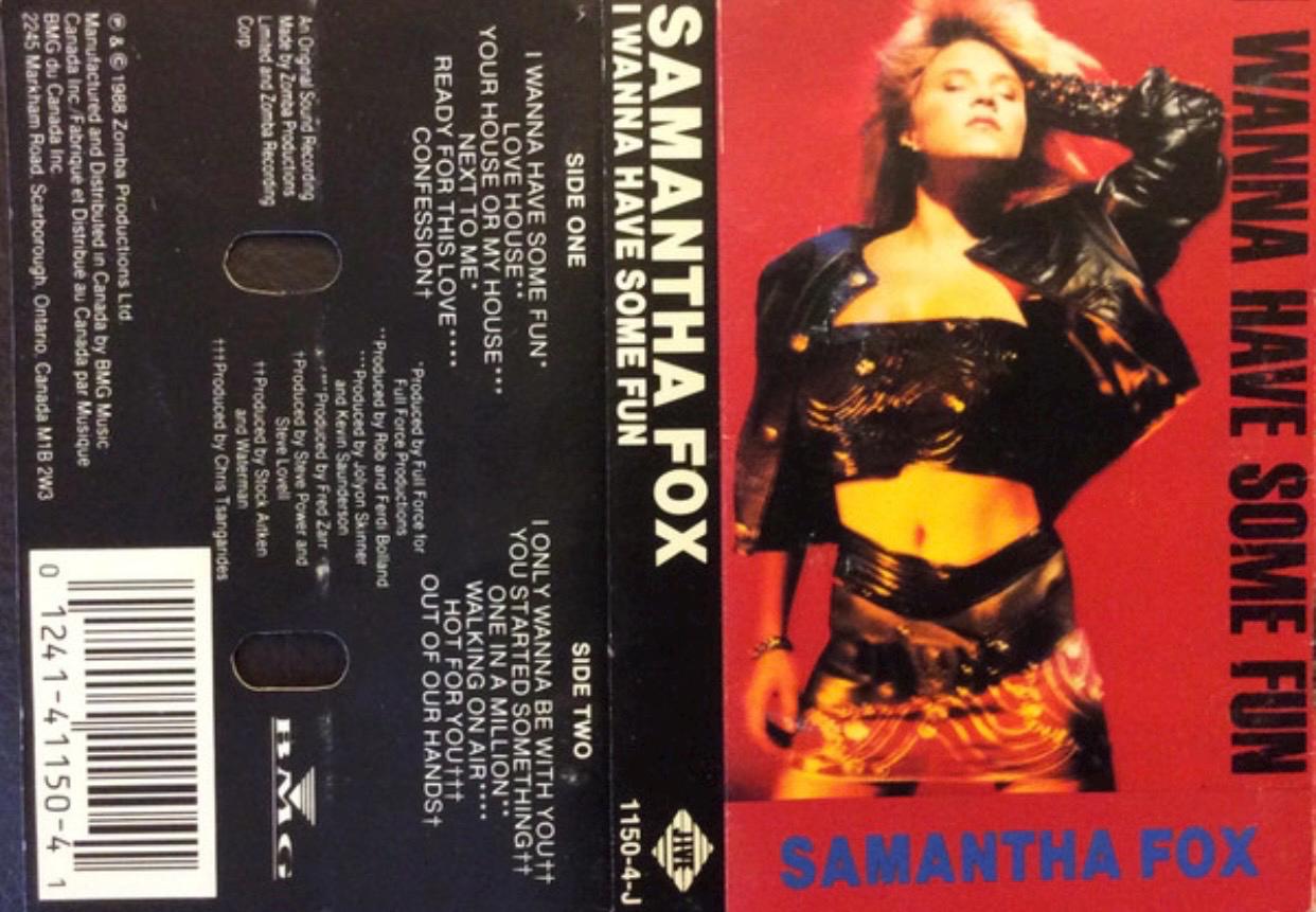 Samantha Fox I Wanna Have Some Fun Cassette - Etsy