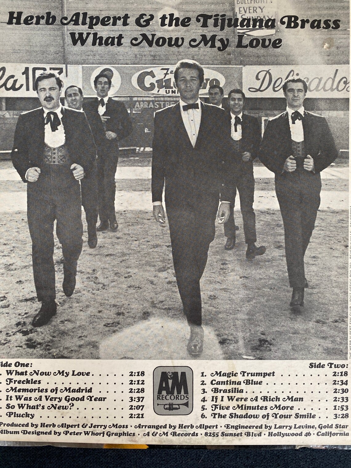 Herb Alpert What Now My Love LP Etsy