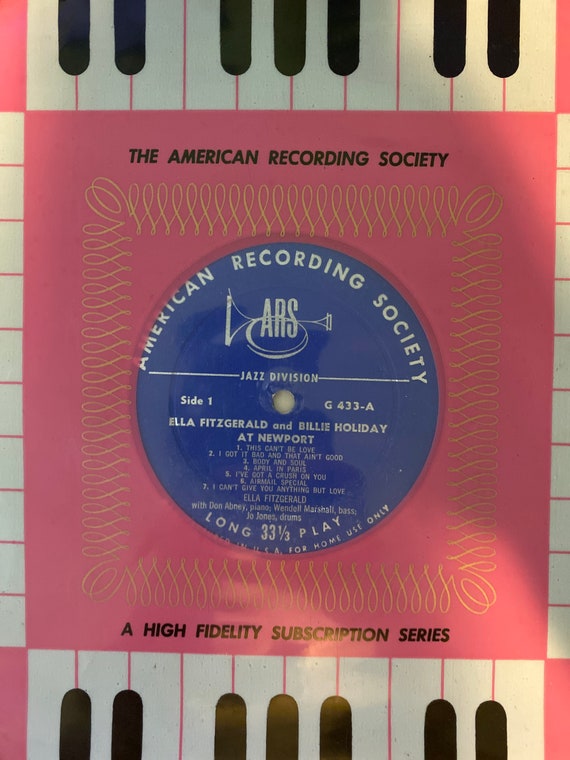 At Newport Ella Fitzgerald Billie Holiday
