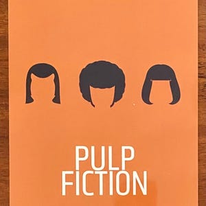 Pulp Fiction Minimalist Movie Print