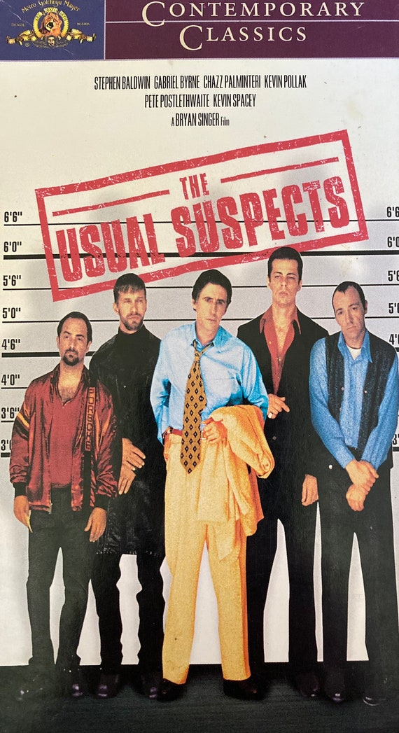 The Usual Suspects VHS - Etsy