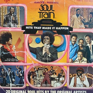 Soul Train James Brown Al Green LP G+/G+