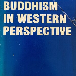 Tibetan Buddhism in Western Perspective paperback