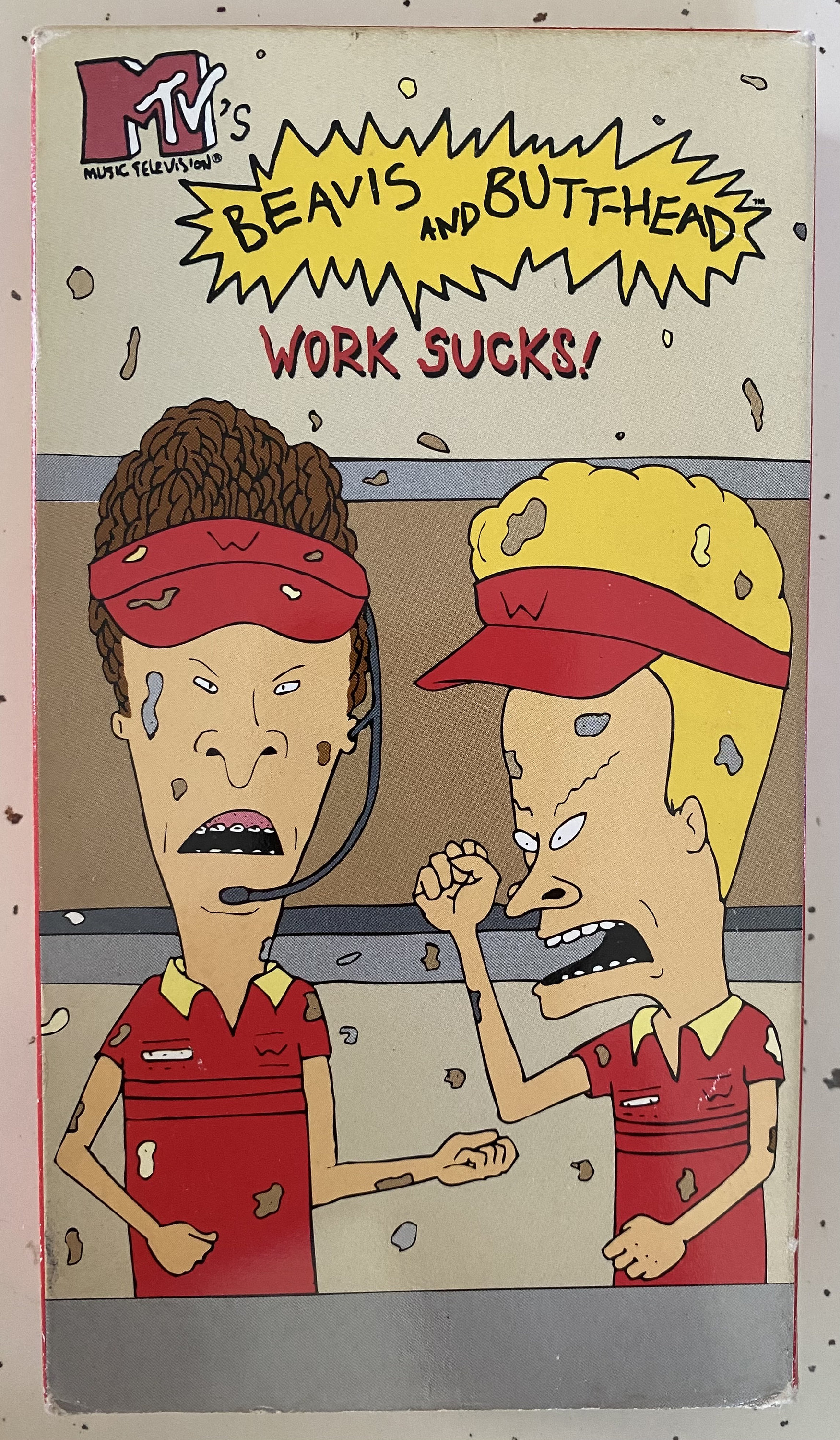 Beavis and Butthead Work Sucks VHS - Etsy