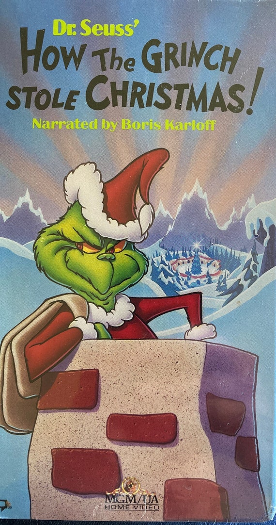 How the Grinch Stole Christmas VHS SEALED - Etsy