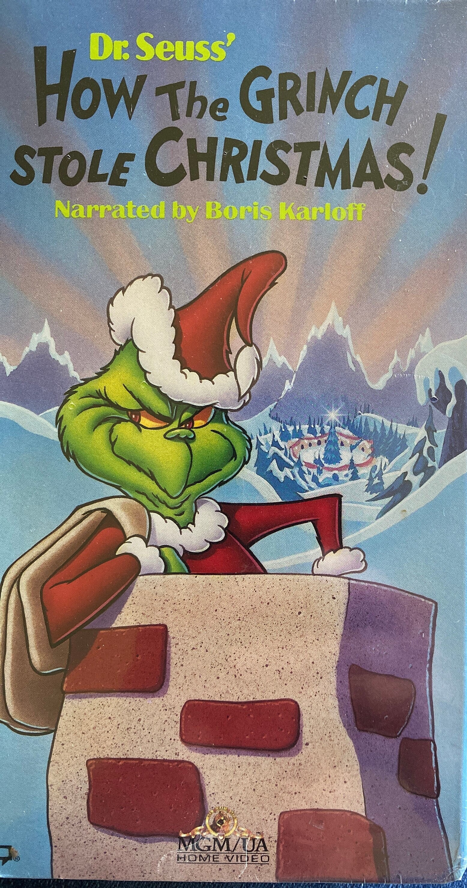 その他 How the Grinch Stole Christmas [VHS] How the Grinch Stole Christmas VHS Tape 1999 Holiday Kids