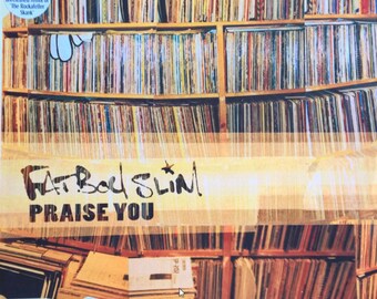 Fatboy Slim Praise You 12” vinyl import