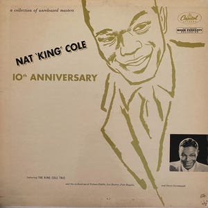 Nat King Cole 10th Anniversary LP