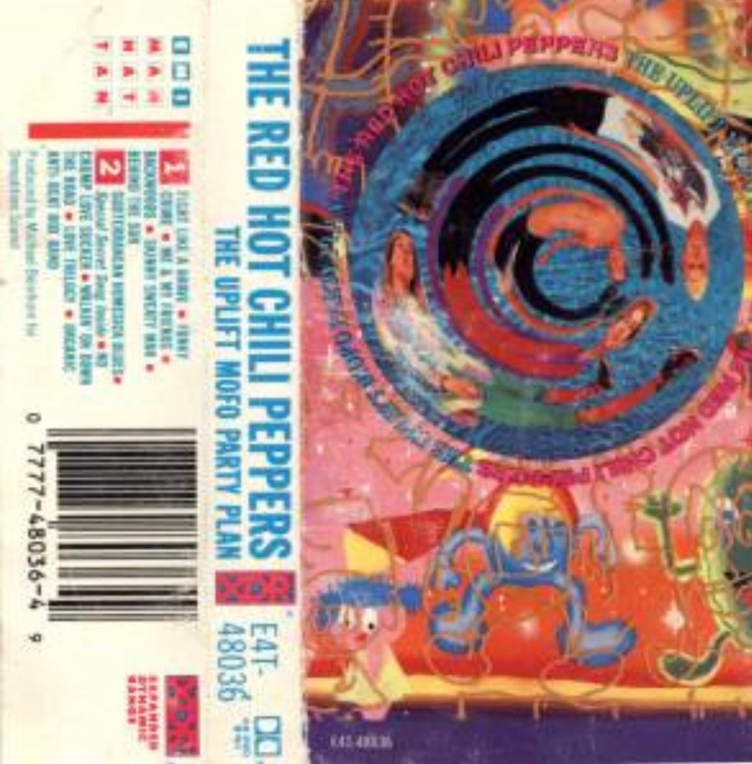 The Red Hot Chili Peppers the Uplift Mofo Party Plan Cassette Etsy