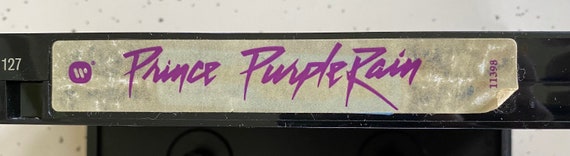 Prince Purple Rain VHS Screener RARE! - Etsy