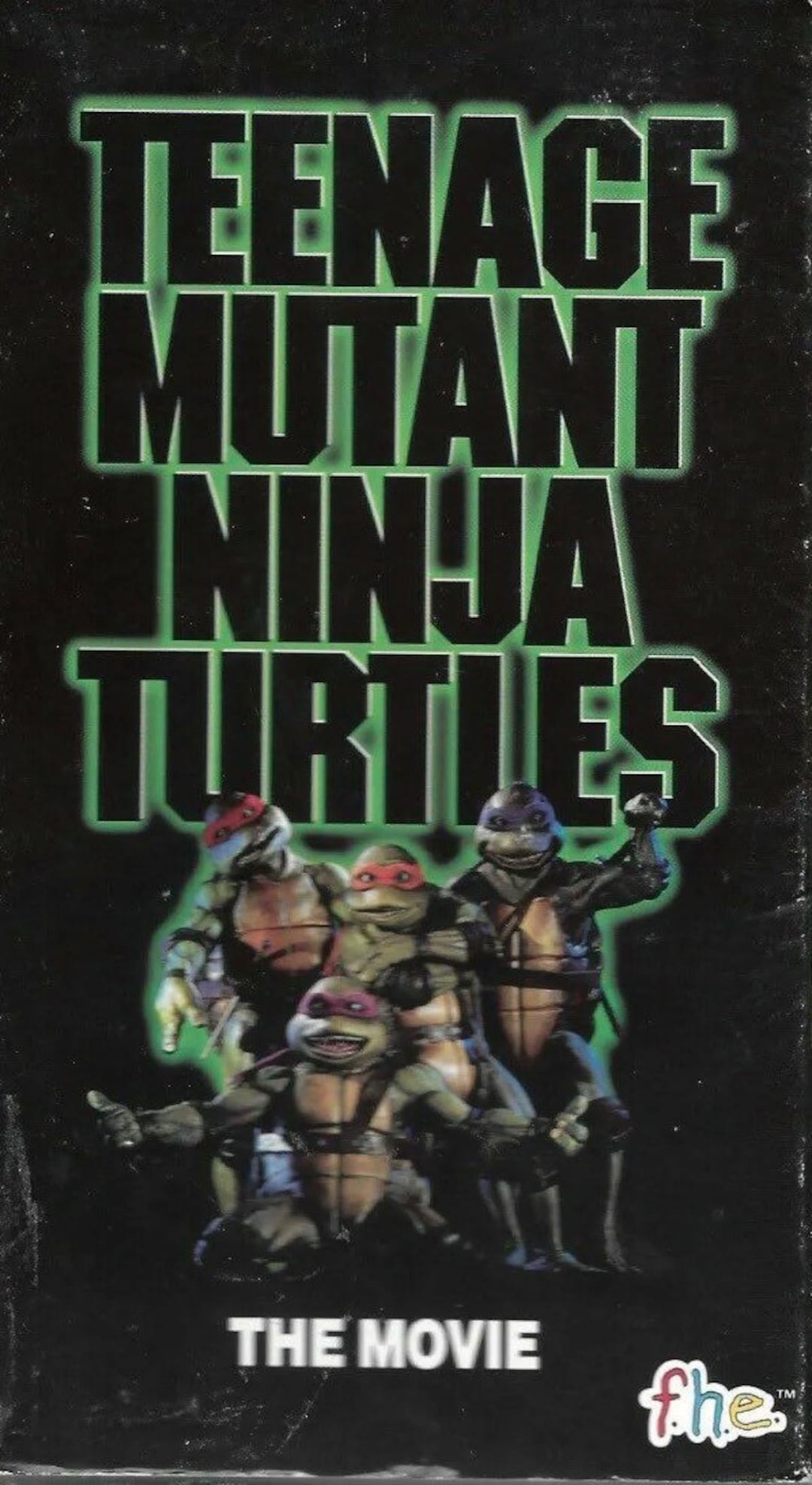 Teenage Mutant Ninja Turtles VHS Etsy