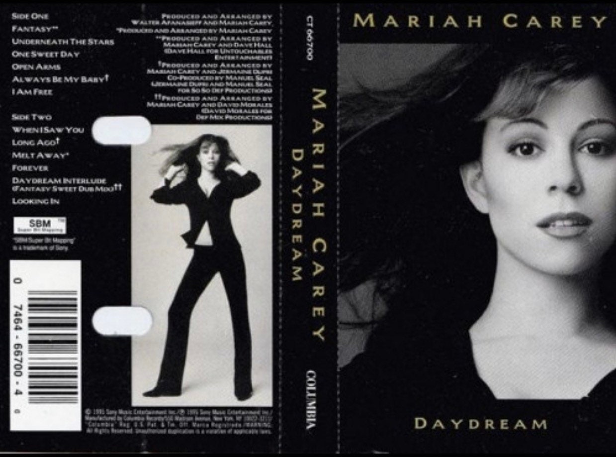 Mariah Carey Daydream Album Cover