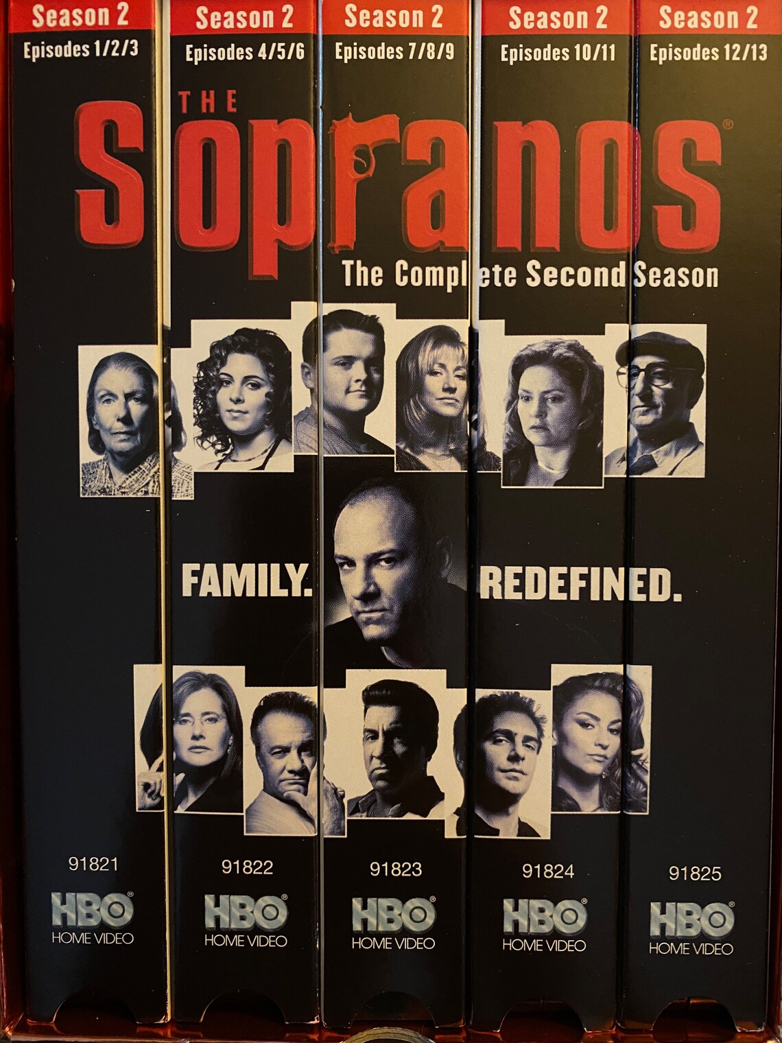 The Sopranos Season 2 VHS Box Etsy