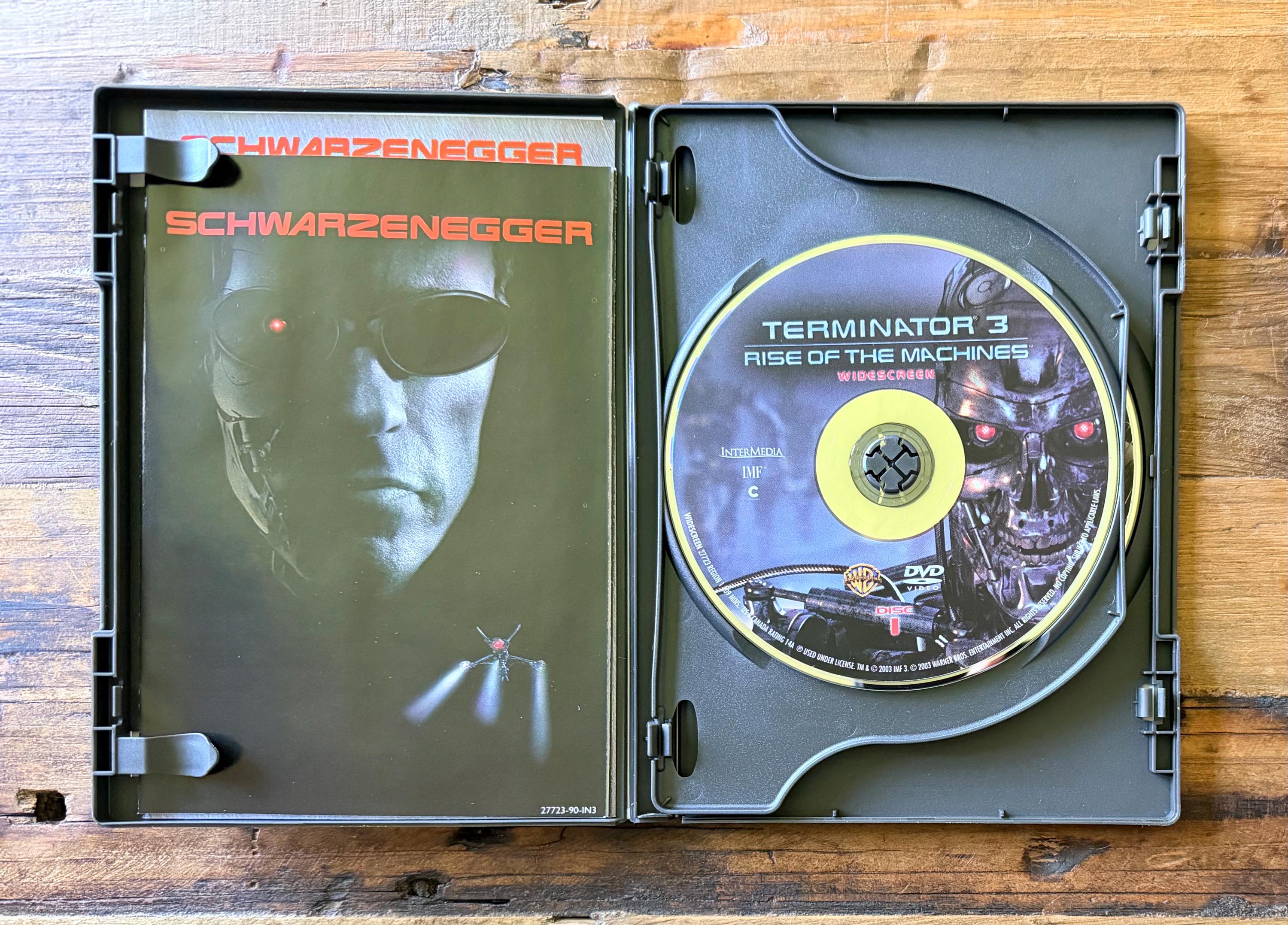 Terminator 3: Rise of the Machines Two-disc Widescreen Edition DVD 2003 ...