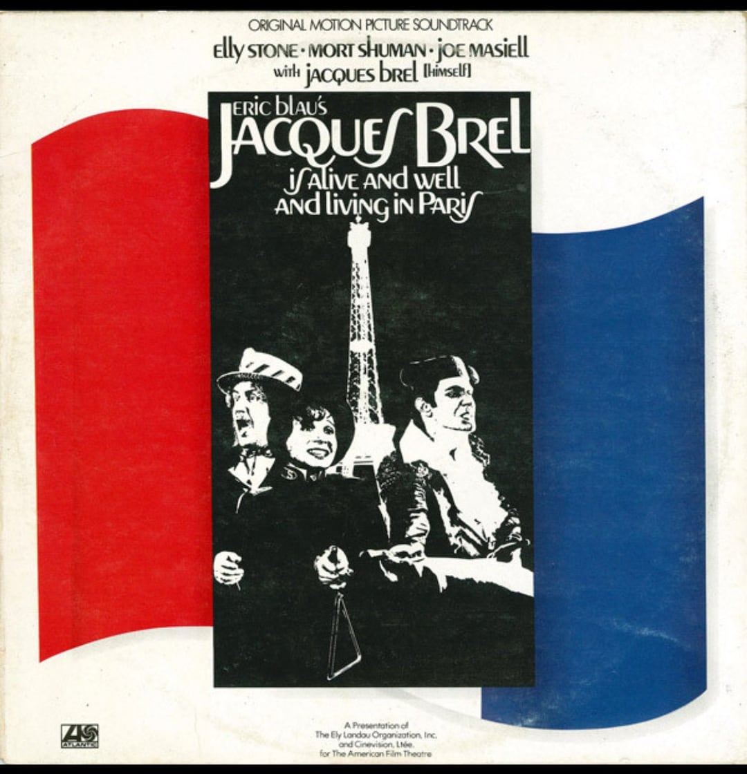 Jacques Brel is Alive and Well and Living in Paris Soundtrack LP Etsy