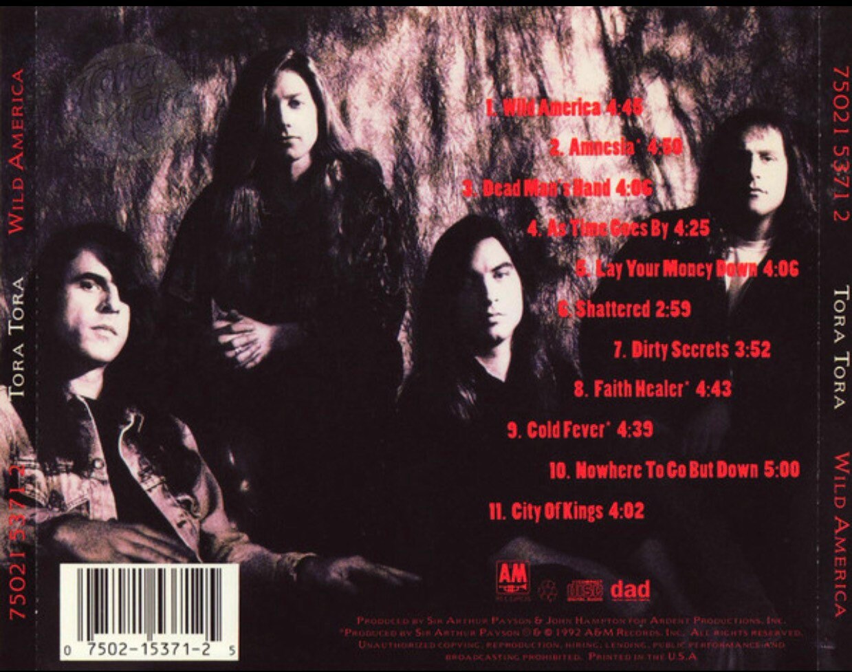 Tora Tora Wild America CD - Etsy