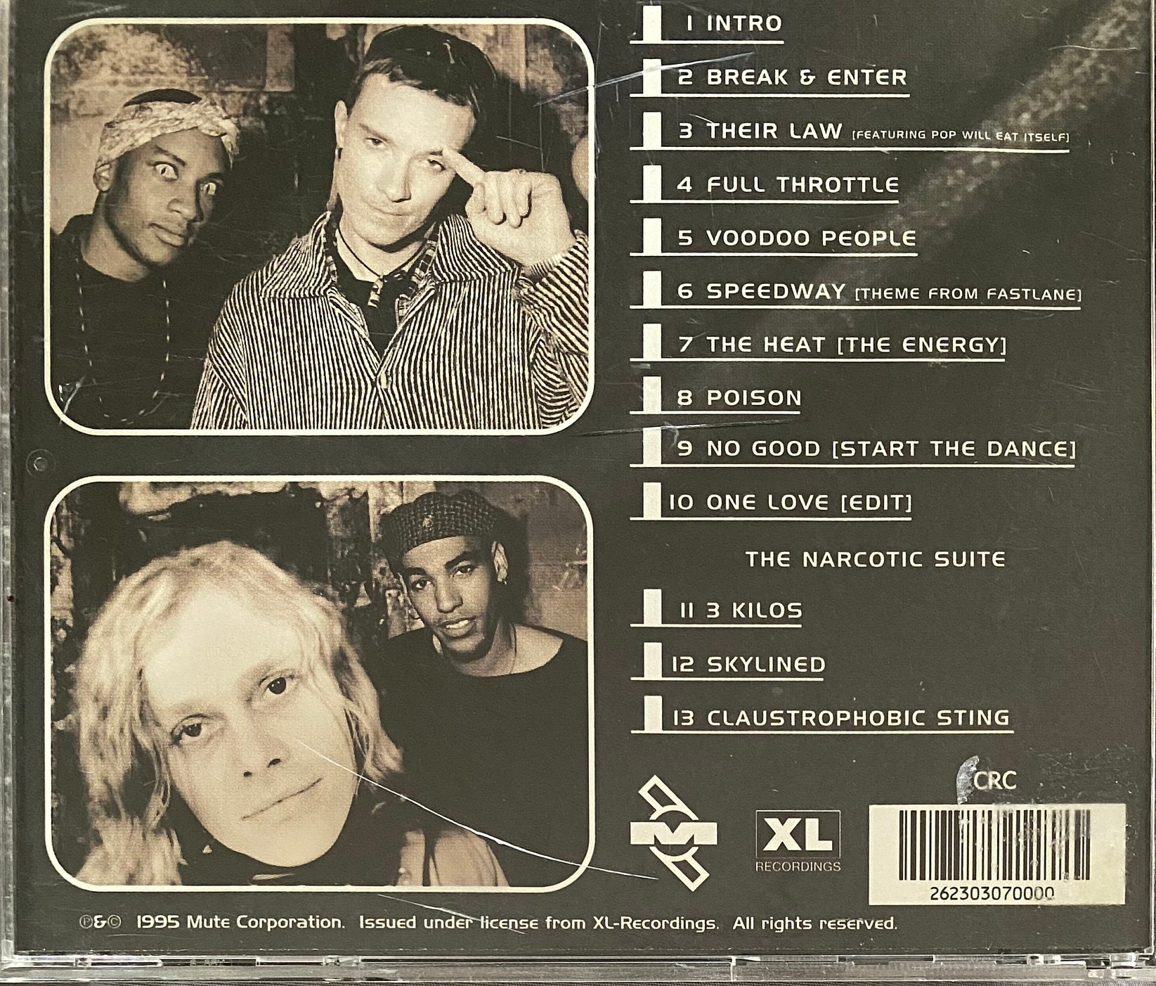 The Prodigy Music for the Jilted Generation CD - Etsy