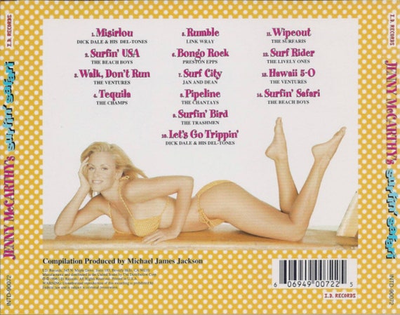 Jenny Mccarthys Surfin Safari CD image picture