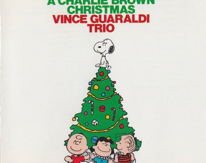 Charlie Brown Christmas Record Vince Guaraldi Trio Soundtrack on Clear