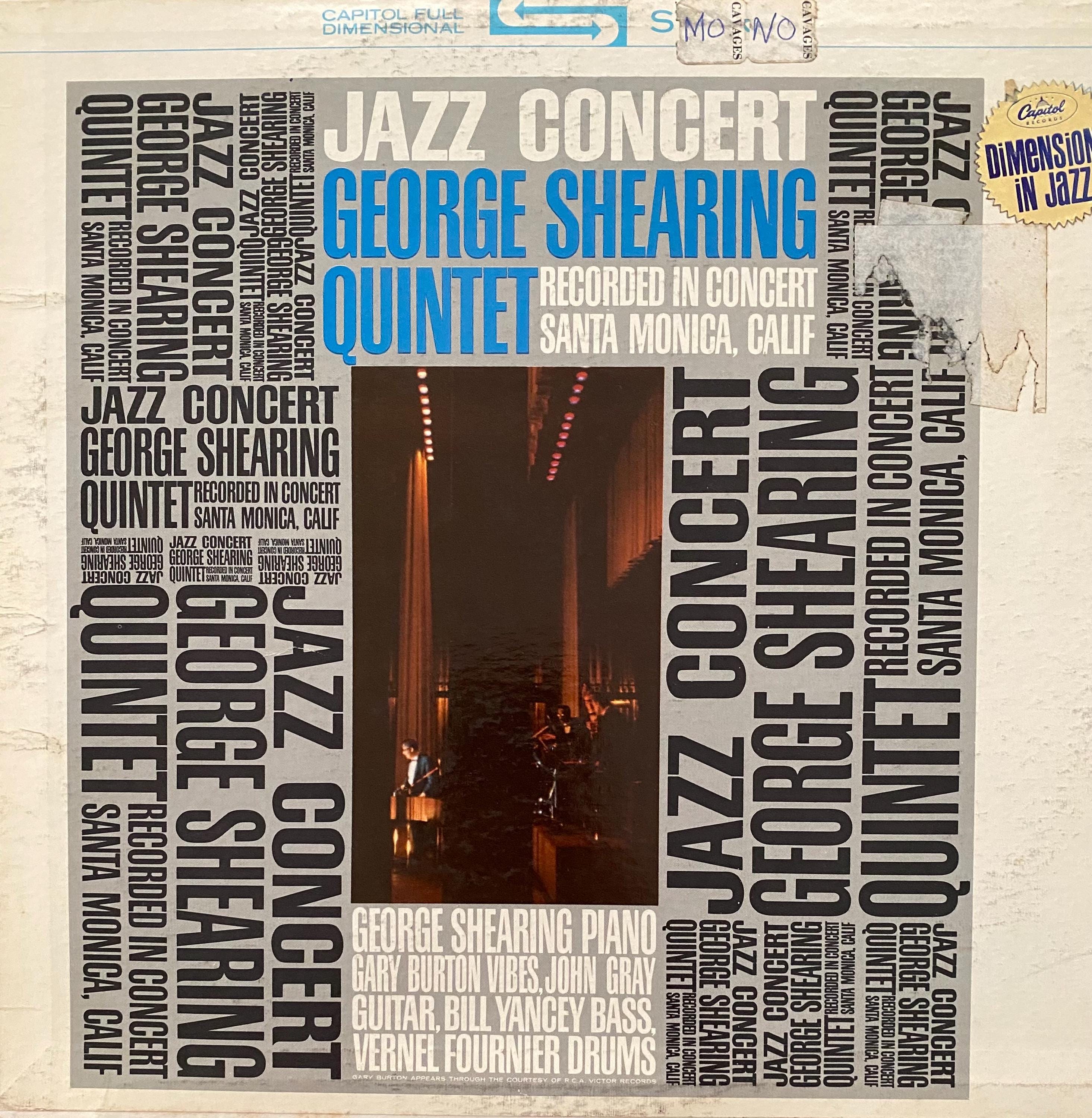 George Shearing Quintet Jazz Concert LP - Etsy