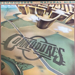 The Commodores Natural High LP