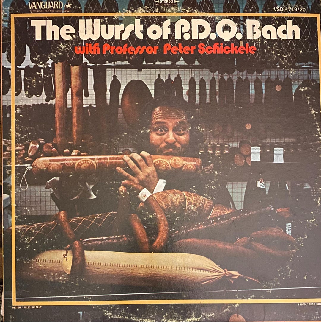 Pdq Machine Bach The Wurst of PDQ Bach LP - Etsy