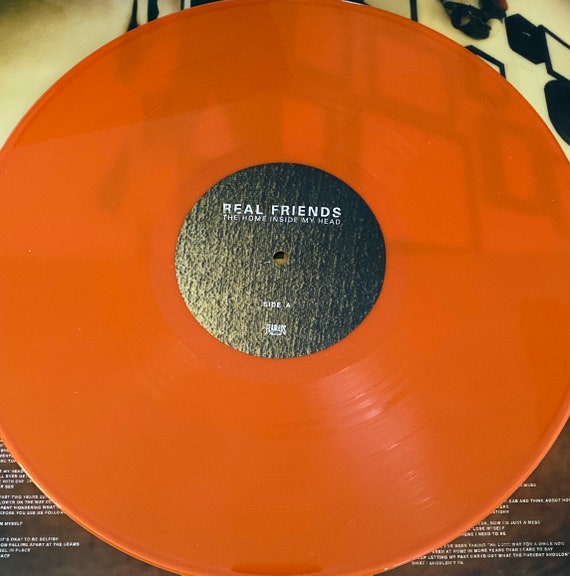 Buy Real Friends the Home Inside My Head LP Orange Vinyl Online in