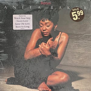 Anita Baker Rapture LP VG+/VG+