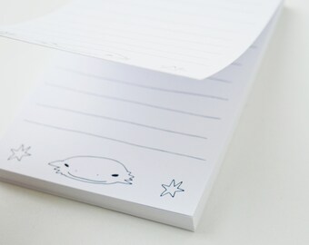 Black White Memo Pad Etsy Black White Memo Pad Etsy