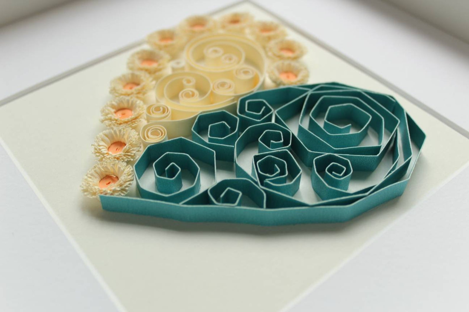Paper Quilling Art Heart Quilling Wall Decor Paper Art Etsy