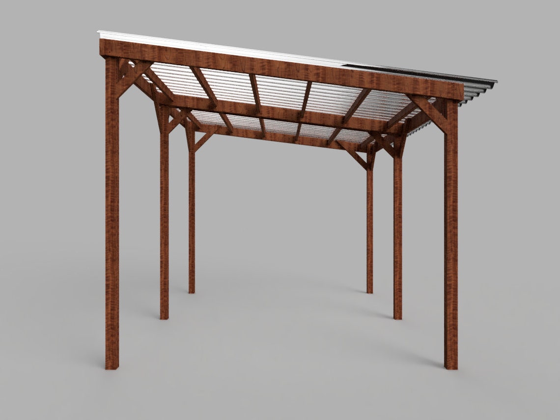 DIY Patio Cover Plans Etsy