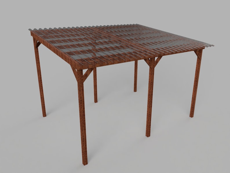 DIY Patio Cover Plans Etsy