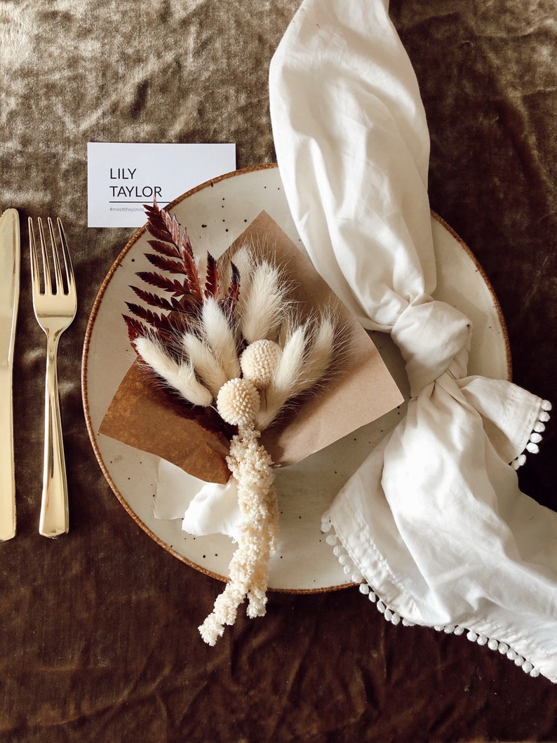 Mini Dried Bouquet Dried Flowers Dried Bouquet Party Favor Wedding Favor Bridesmaid Gift Birthday Gift