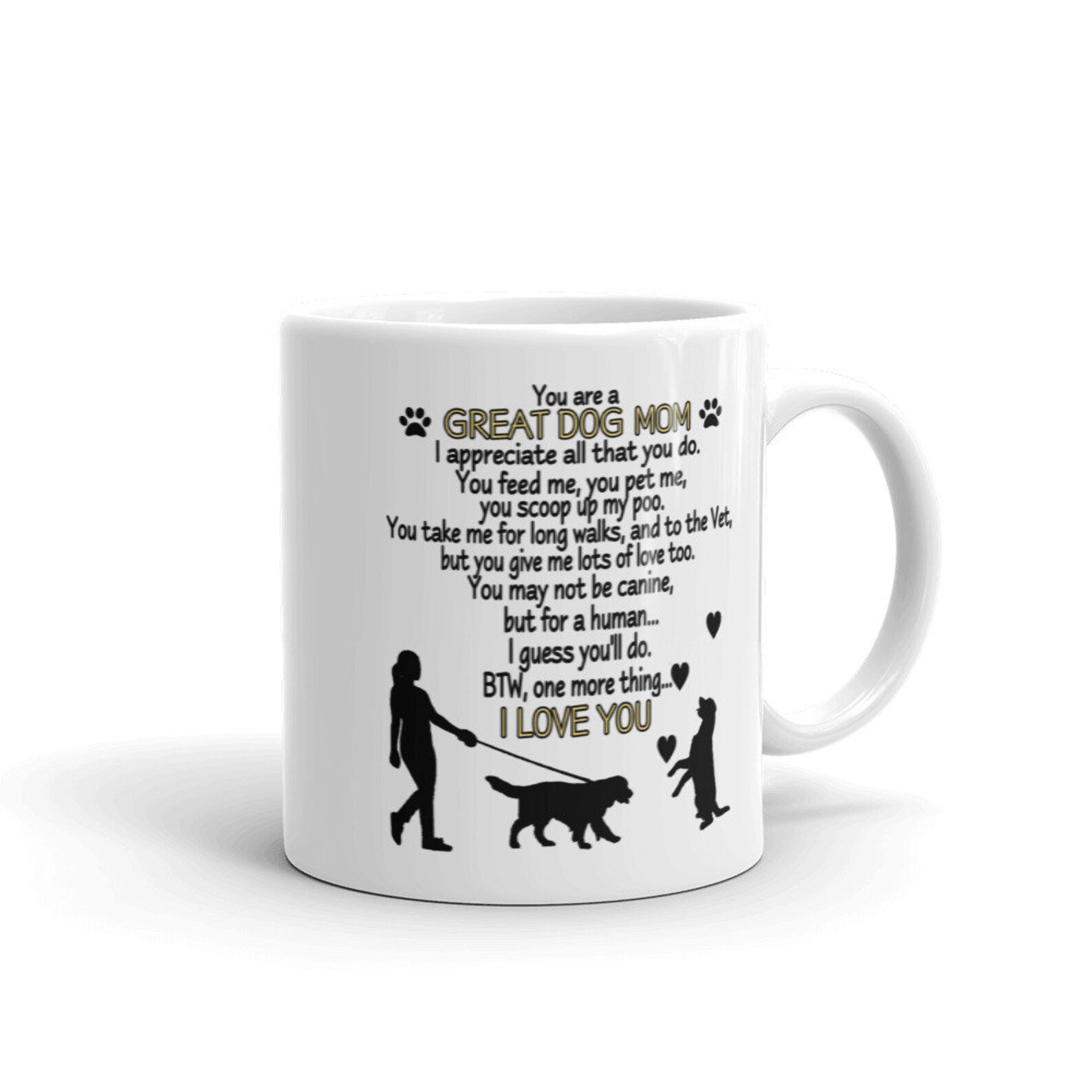 Dog Lover Gifts. Funny Dog Mom Mug. Birthday Present For Dog Etsy