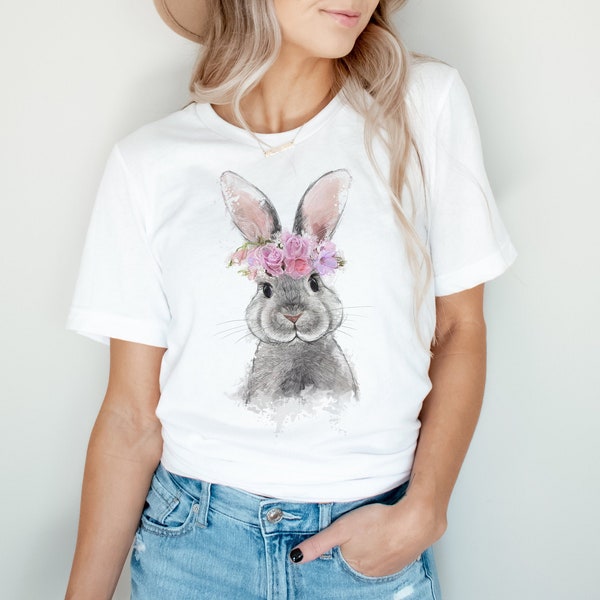 Rabbit and Crown - Etsy