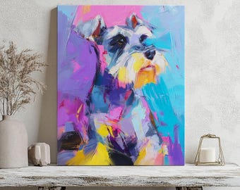 Custom POP Art Pet Portrait, Andy Warhol Style POP Art