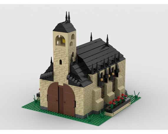 MOC Church/Cathedral-costum lego Building instructions-PDF files only! 