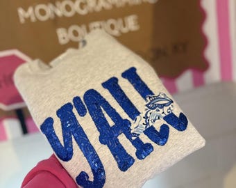 Sudadera bordada Y'all Kentucky