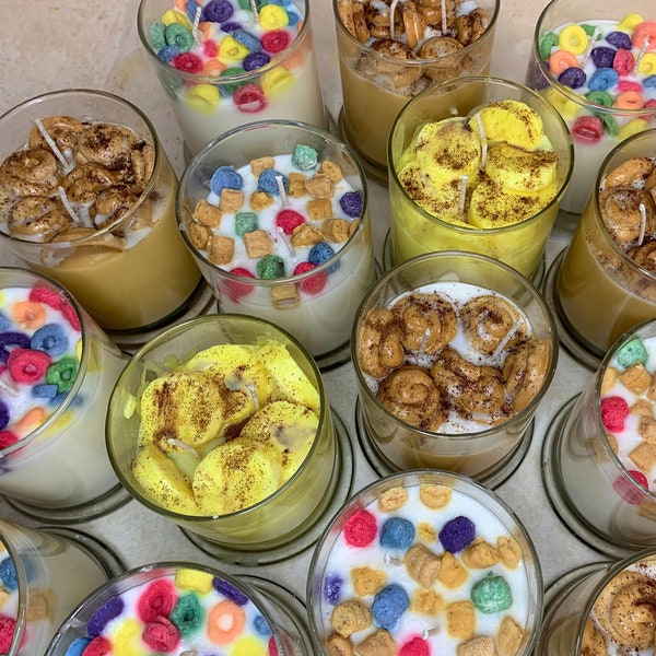 Wholesale Candles | Cereal Candle | Dessert Candle | Fake food | Candles
