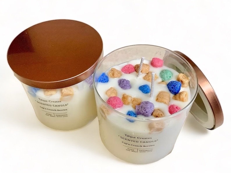 Candles Cereal Candle Food Candles Scented Candle Aromatherapy Therapeutic Candle Mood image 3