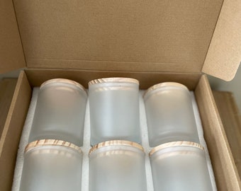 Frosted Jars | Bulk Jars | Candle Jars