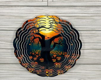 Wiatraczek w kształcie choinki na Halloween, 8 cali